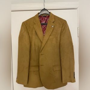 Nautica Suede 40S Sport Coat/Blazer